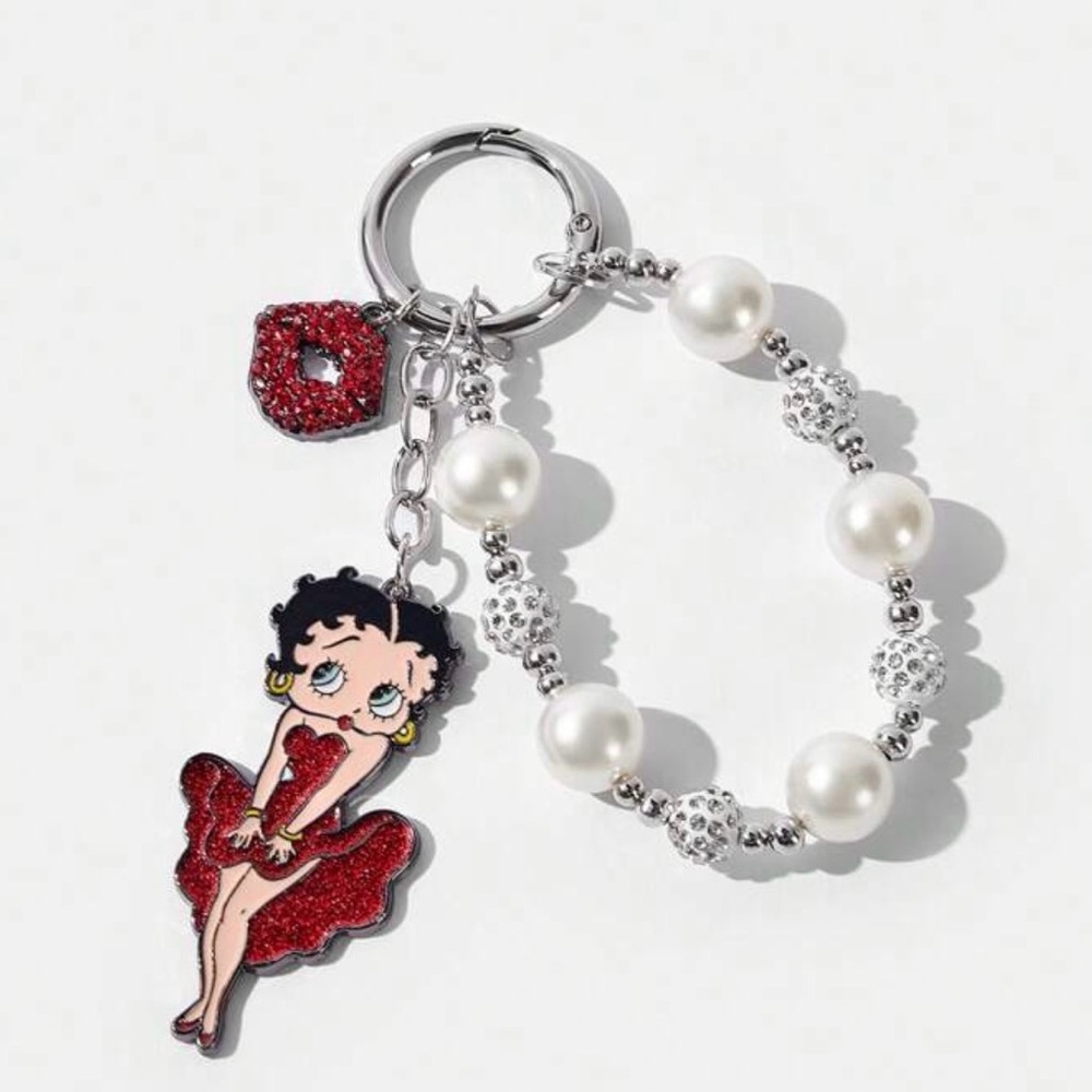 Betty Boop Keychain Charm